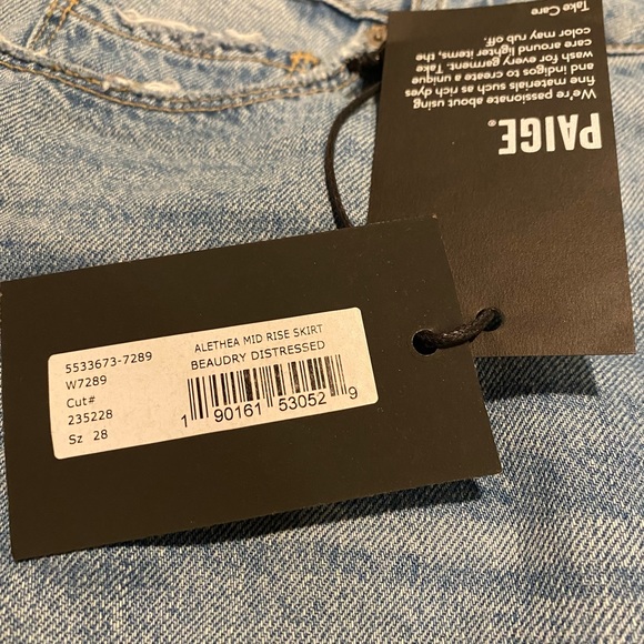 Paige Alethea High Wasted Skirt - Picture 4 of 4